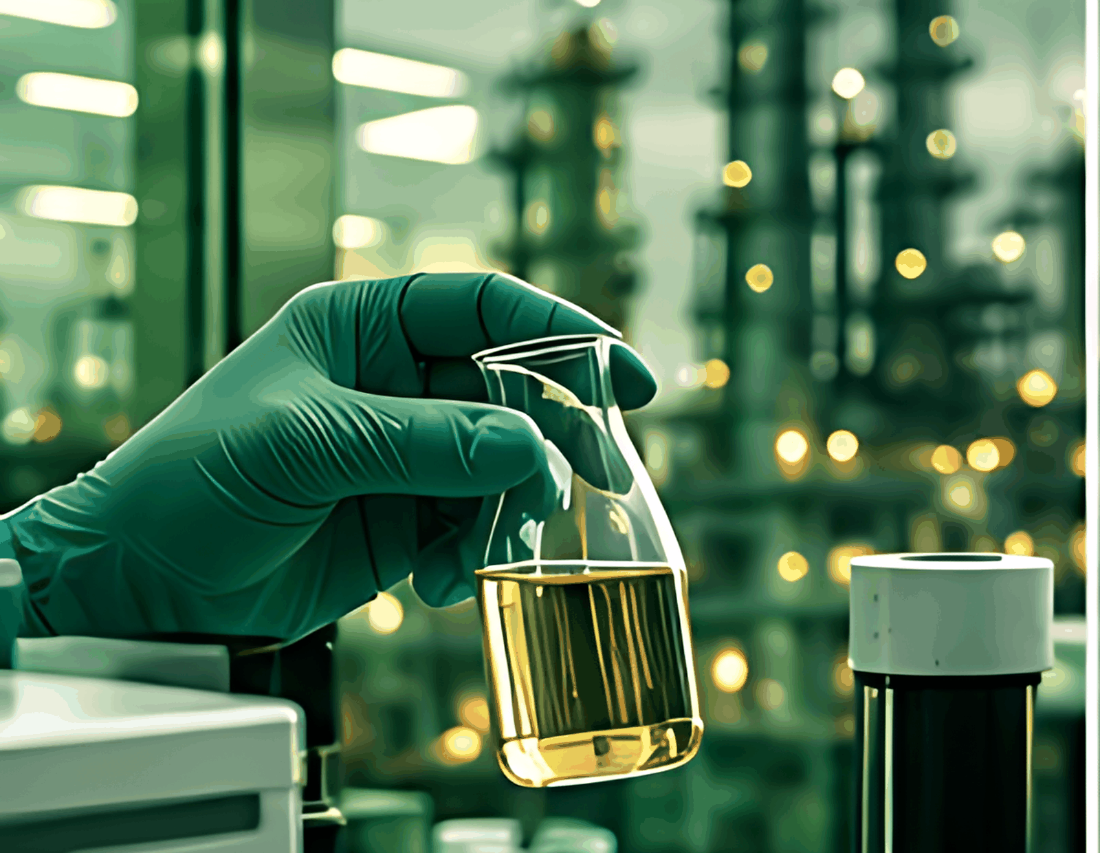 Fuel sample testing in an inspection laboratory
