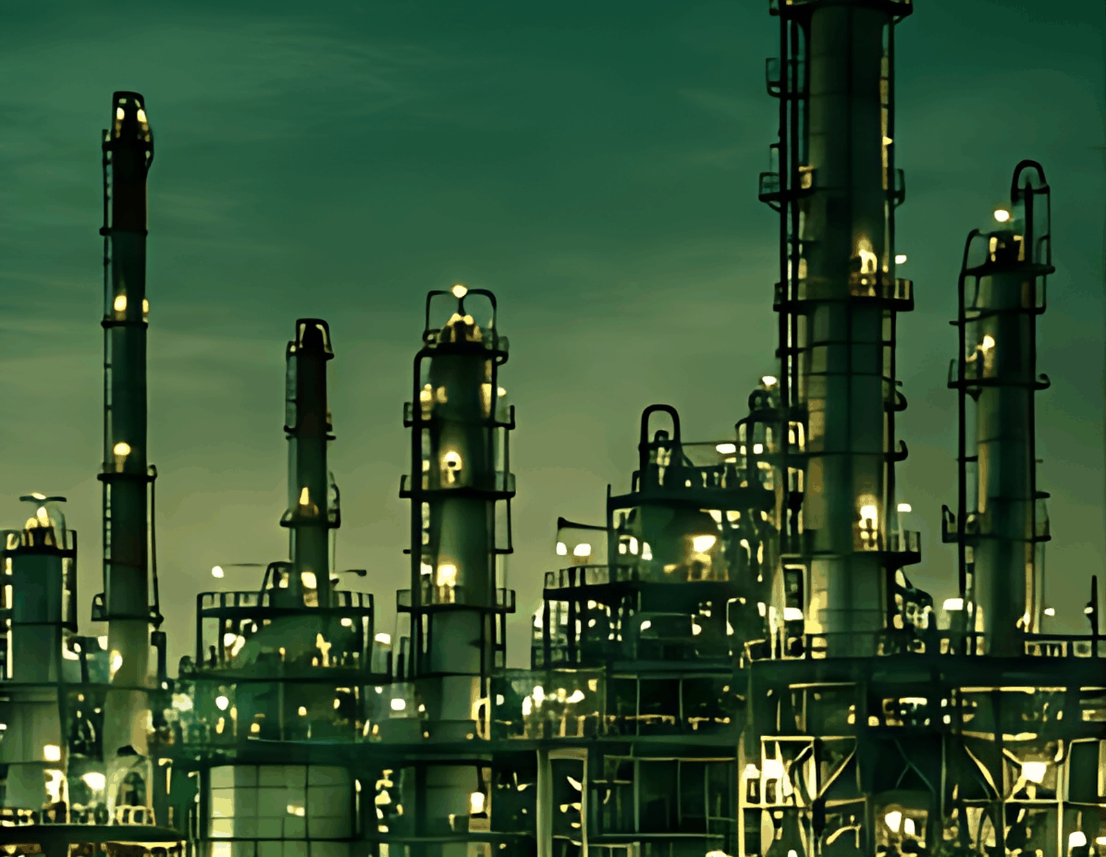 Refinery distillation columns